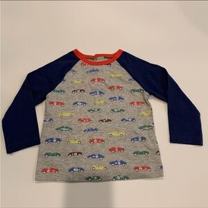 Baby mini Boden raglan shirt top size 6-12 months